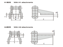 Welded-steel-type Mill Chains with Attachments